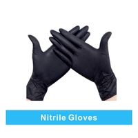 Nitrile Gloves | Box of 100 | Black